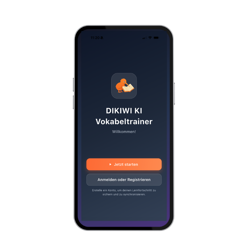 DIKIWI Startbildschirm
