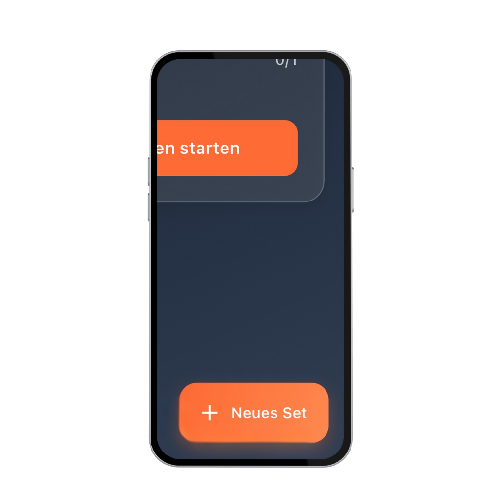 Schritt 1: Neues Set