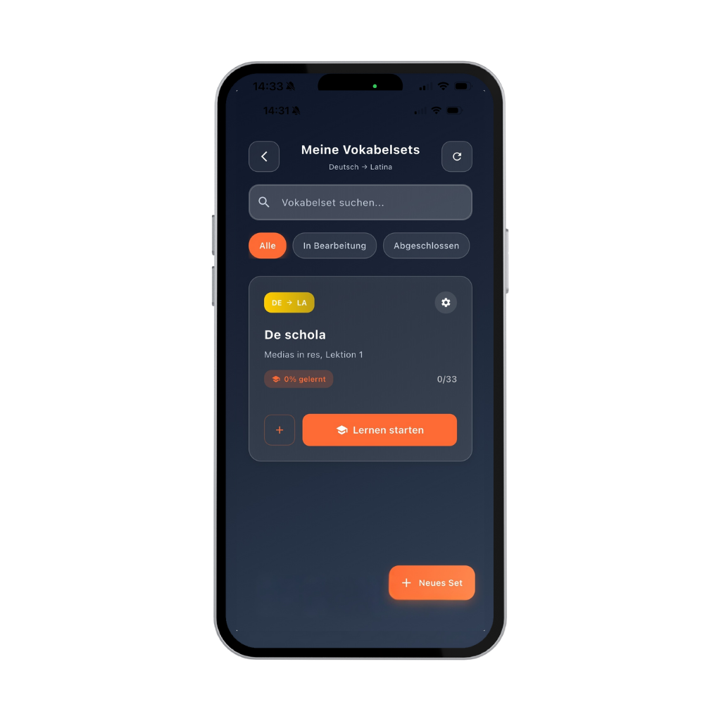 Latein – Lernen starten