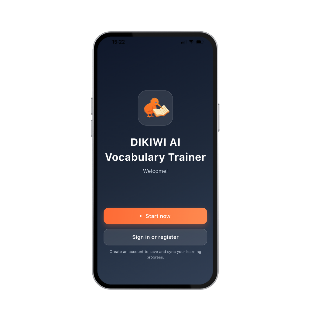 DIKIWI Start Screen