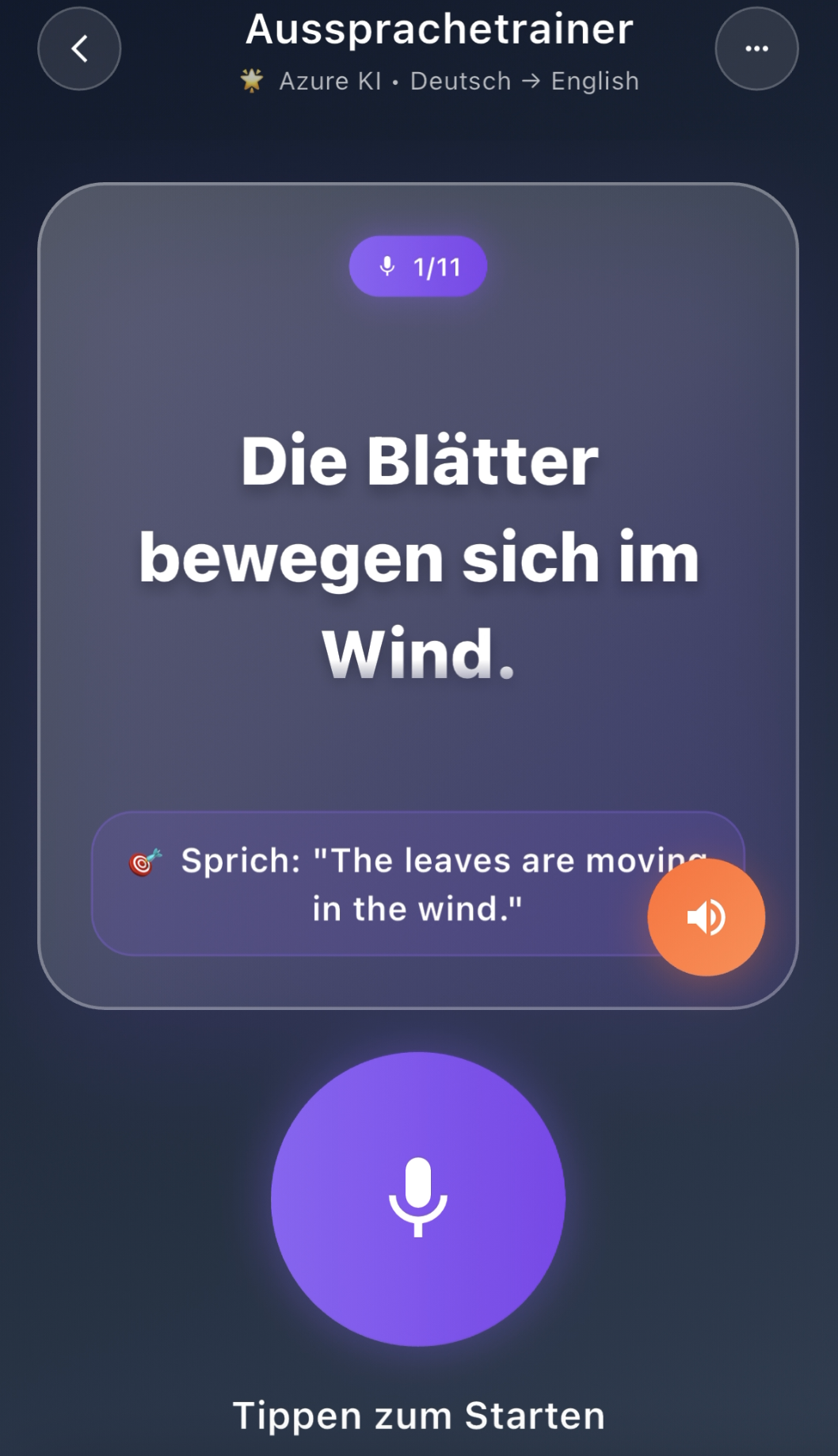 AI pronunciation trainer using Microsoft Azure Speech